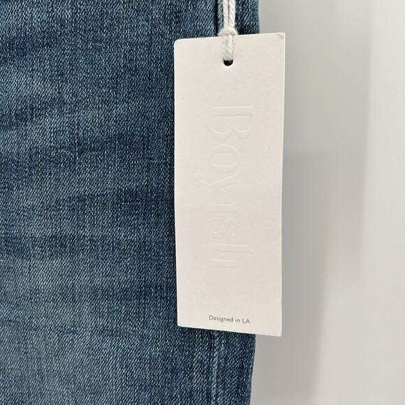 Boyish The Riley Mid Rise Stretch Skinny Jeans - Ordet - 26 - New with tags - Picture 7 of 9